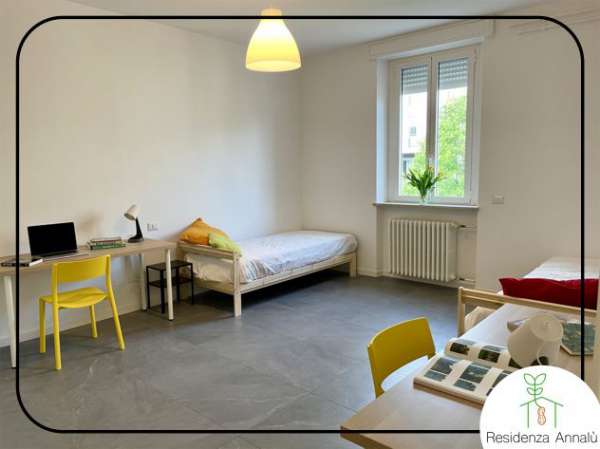 Foto 1C / 1D- STANZA SINGOLA - MQ. 21,33 - RESIDENZA ANNALU' -