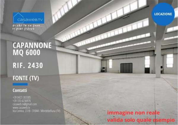 Foto 2430 - Capannone in Affitto 5.150 mq a Fonte (TV) Rif. 2430