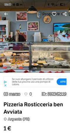 Foto Affittasi o cedesi Gastronomia Rosticceria