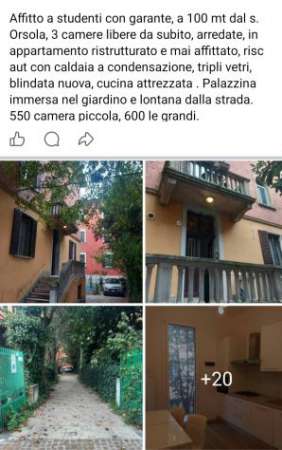 Foto Affitto 3 camere zona s. Orsola Bologna
