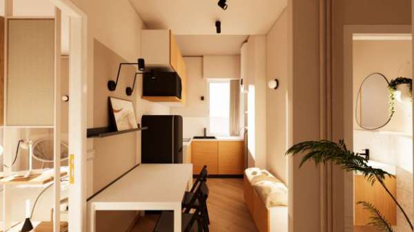 Foto affitto settimanale trilocale in zona san salvario