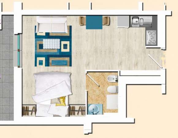 Foto Appartamento a pochi minuti dall'Universit  centrale di Pavia