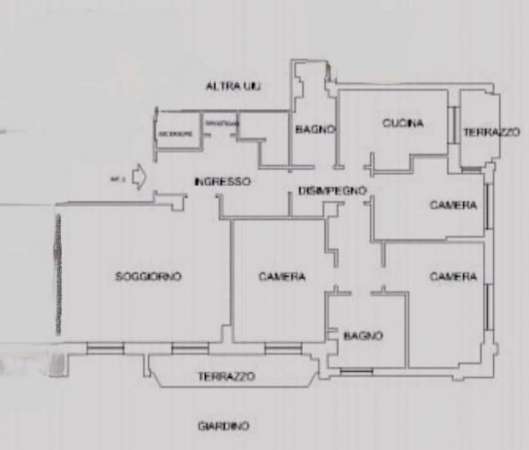 Foto APPARTAMENTO di 6 vani e di 145 mq (GENOVA - Albaro) rif. albaro via liri