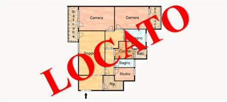 Foto Appartamento in Affitto, 3 Locali, 107 mq (Roma)