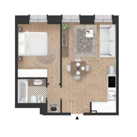 Foto Appartamento in affitto a Pontedera 53 mq  Rif: 1329084