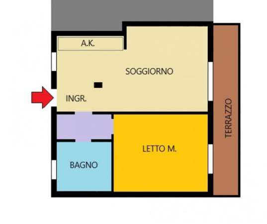 Foto Appartamento in affitto a Rovigo