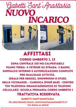 Foto Attivit  Commerciale - Sant'Anastasia . Rif.: Cod. rif 3237733ACG