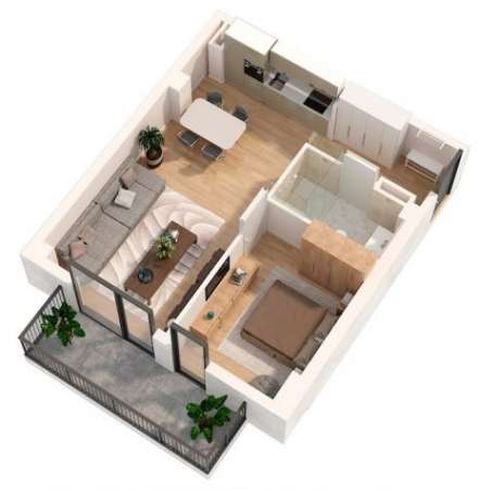 Foto BILOCALE - ZONA TIBURTINA / con balcone