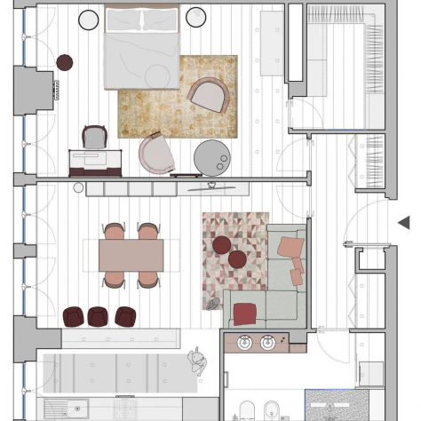 Foto BILOCALE  CON GARAGE ZONA AURORA: 650 euro