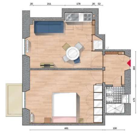 Foto Bilocale in zona FOCENE / SPESE COMPRESE