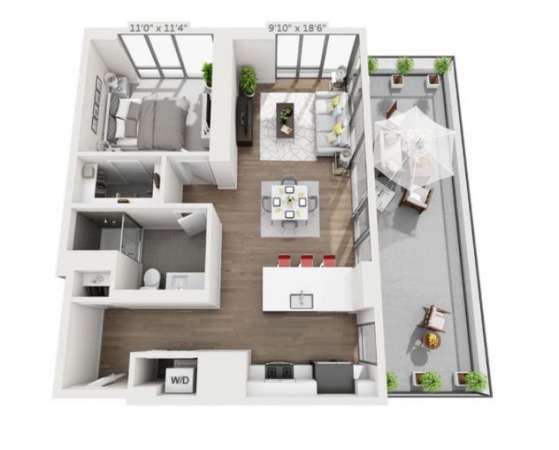 Foto BILOCALE IN ZONA GROTTAFERRATA