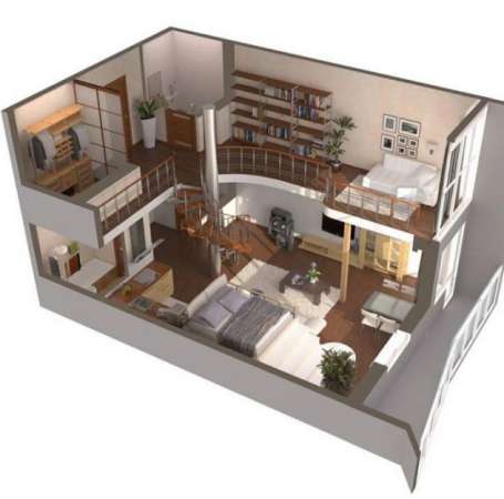 Foto Bilocale soppalcato con riscaldamento autonomo