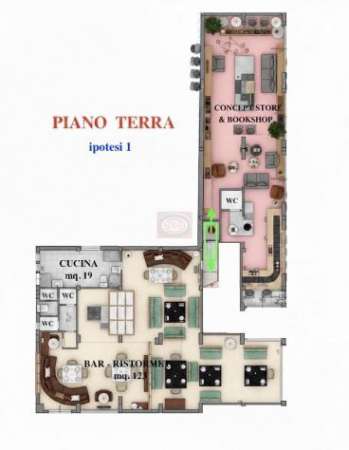 Foto CESENATICO ( Levante ) VIALE CARDUCCI: affittasi locale commerciale di oltre 300 mq. per concept innovativi.