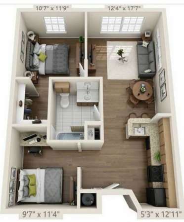 Foto Comodo trilocale con spese incluse