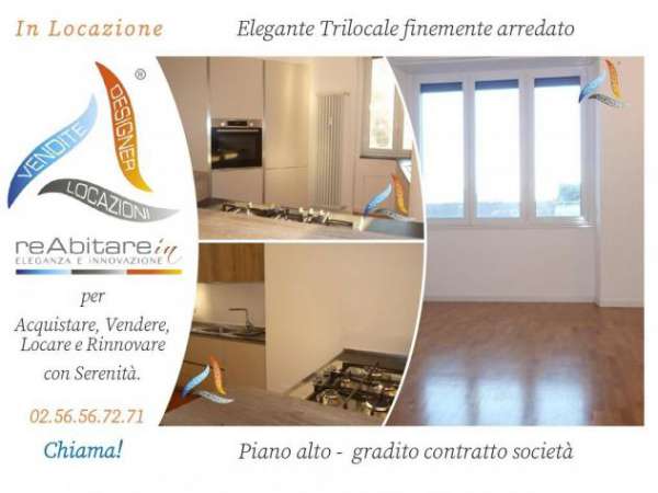 Foto Elegante trilocale con doppi servizi finiture di pregio