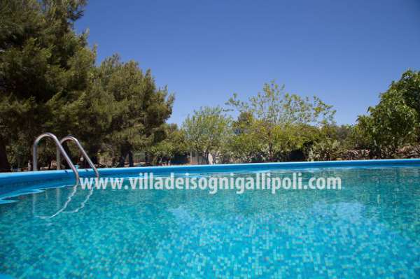 Foto Gallipoli a pochi minuti elegante Villa con piscina