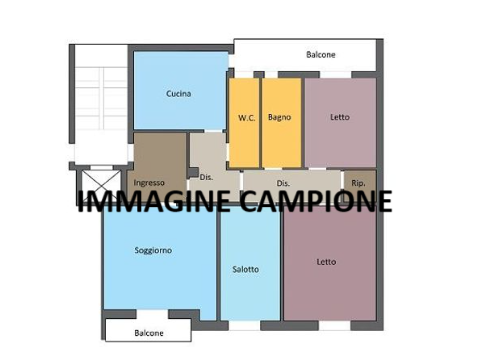 Foto METRO C - QUADRILOCALE con SPESE COMPRESE