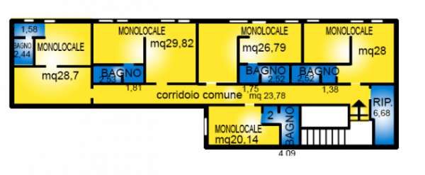Foto Monolocale in affitto a Vicenza
