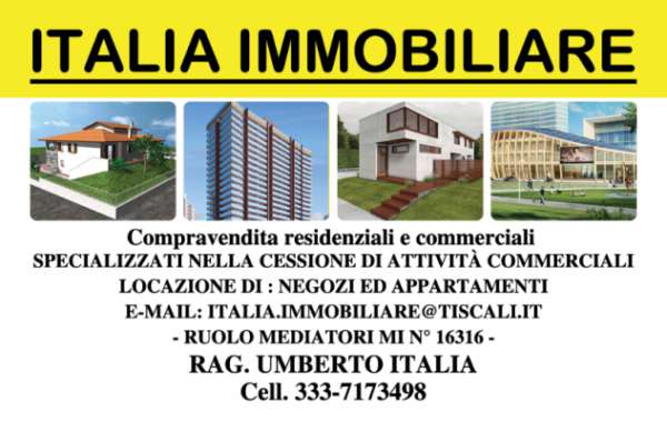 Foto NEGOZIO  X AGENZ. CONSULENZA COMMERCIALE ZONA WASHINGTON-FOPPA -VERCELLI