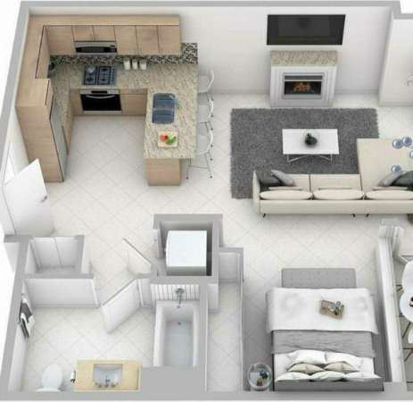 Foto OPEN SPACE A VEDANO AL LAMBRO CON GIARDINO PRIVATO-LIBERO SUBITO