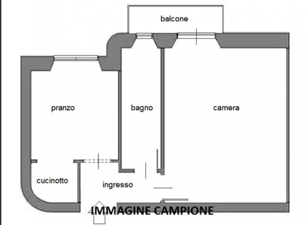 Foto PIAZZA BOLOGNA - BILOCALE con SPESE COMPRESE