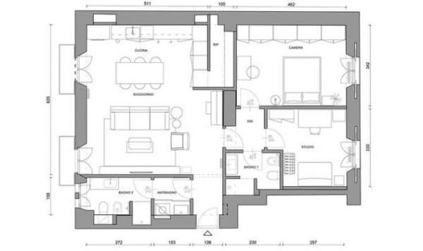 Foto PIGNETO- Trilocale - con BALCONE