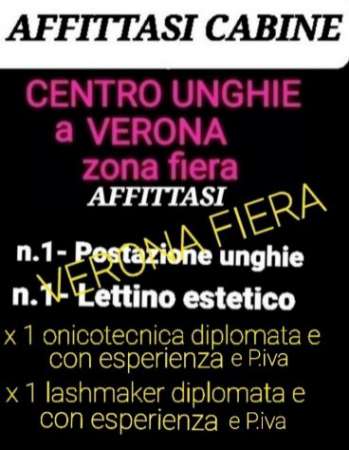 Foto Postazione per 1 lashmaker e 1 onicotecnica