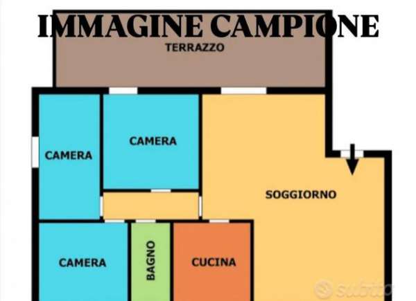 Foto QUADRILOCALE con SPESE COMPRESE / ROMA SUD