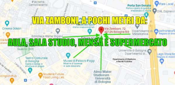 Foto REGOLARE POSTO IN GIGANTESCA TRIPLA IN VIA ZAMBONI