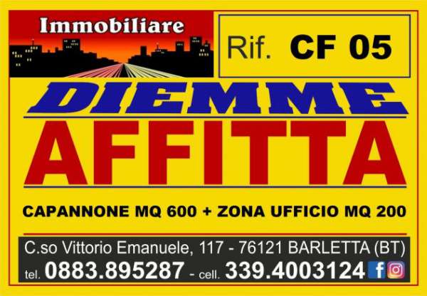 Foto Splendido Capannone Mq 800 + piazzale esterno recintato