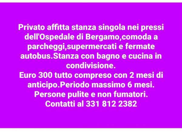 Foto Stanza affitto