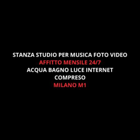 Foto STANZA PER STUDIO MUSICALE FOTO EDITING VIDEOMAKING