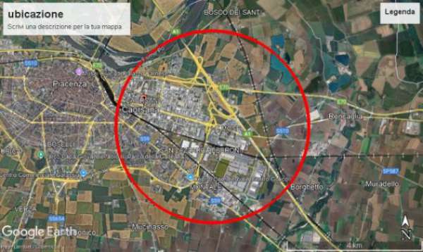 Foto Terreno di 8500 m in affitto a Piacenza