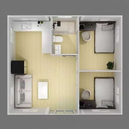 Foto Trilocale 75 mq a 600eu condominio incluso - Ferno