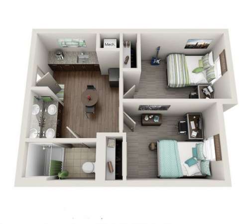 Foto TRILOCALE con BALCONE in ZONA COMODA - Spese MINIME