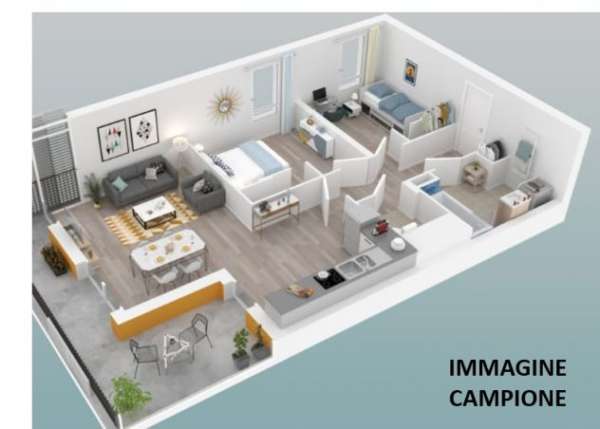 Foto TRILOCALE con GIARDINO PRIVATO - SPESE COMPRESE