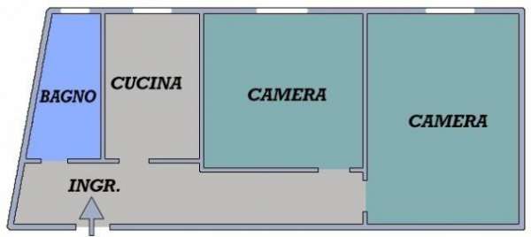 Foto Trilocale in affitto a Bologna