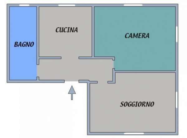 Foto Trilocale in affitto a Bologna