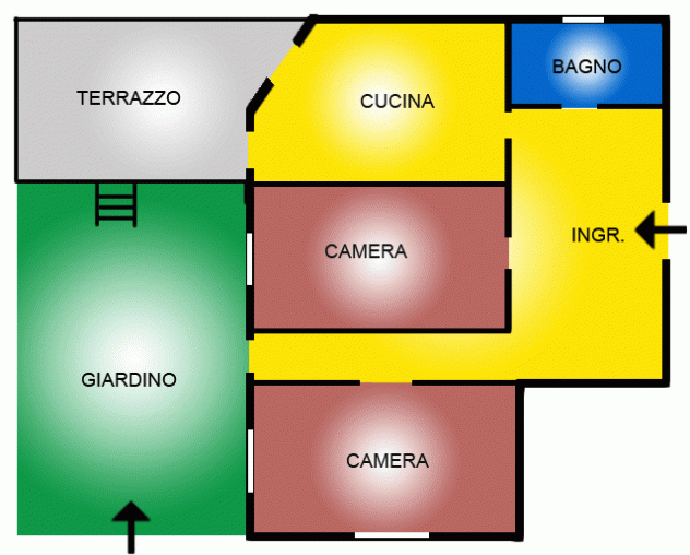 Foto Trilocale in affitto a Bologna